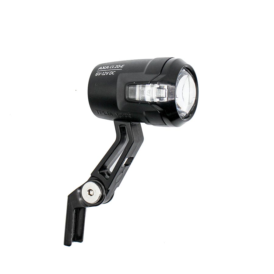 AXA WS Box Compactline 20 Dynamo Bike Light - Black Front Bicycle Headlight for Night Cycling & Commuting - Perfect for Urban Riders & Road Safety