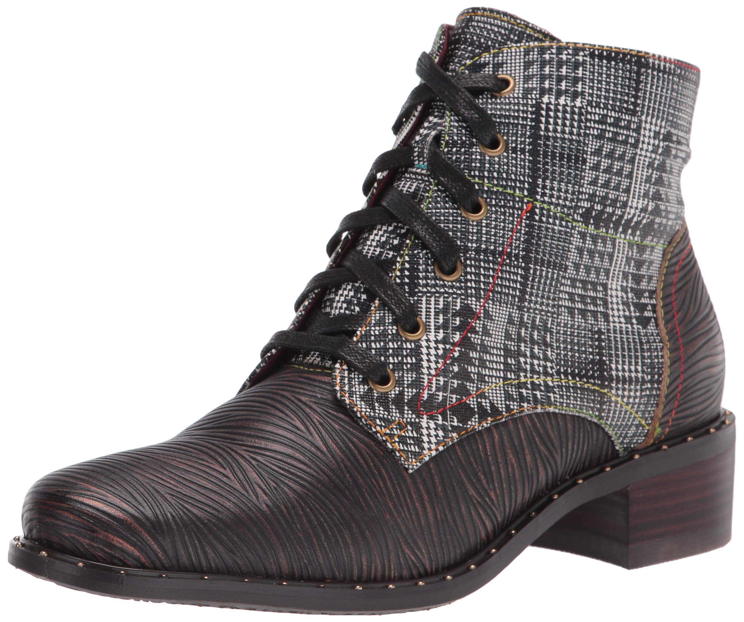 L'Artiste by Spring Step Women's Comfortable Ankle Boots - Stylish Leather Mid-Calf Booties for Fall & Winter Fashion | Perfect for Office, Date Night & Casual Outfits