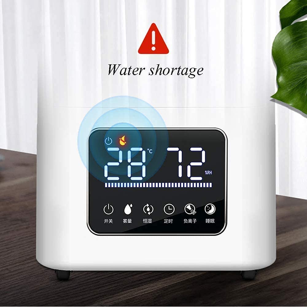 23.8L Large Room Humidifier with Remote Control & Extended Spray Tube - Industrial Commercial Cold Mist Humidifier for Bedroom, Office, Nursery & Dry Climate Areas