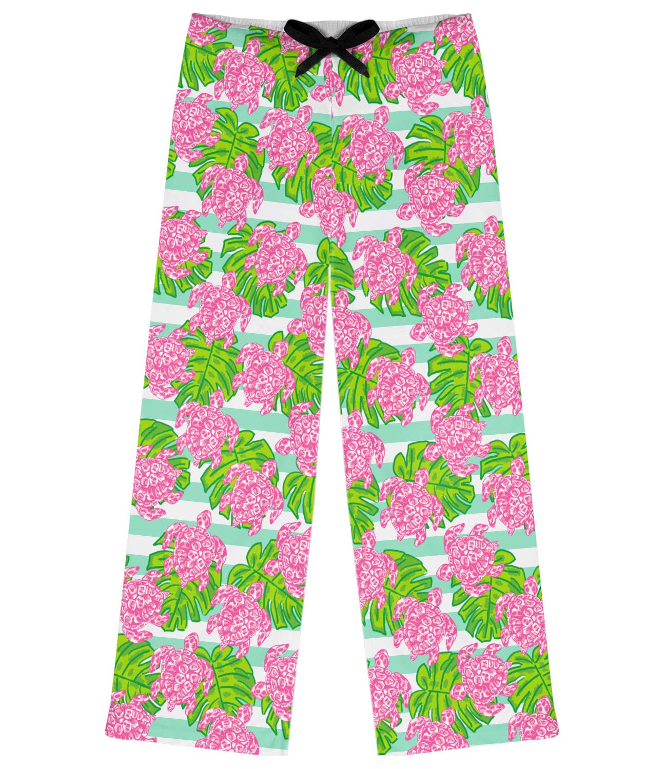 Personalized Preppy Women's Pajama Pants - Soft Pink Lounge Pants for Women | Perfect for Sleepwear, Relaxing at Home & Gift Giving