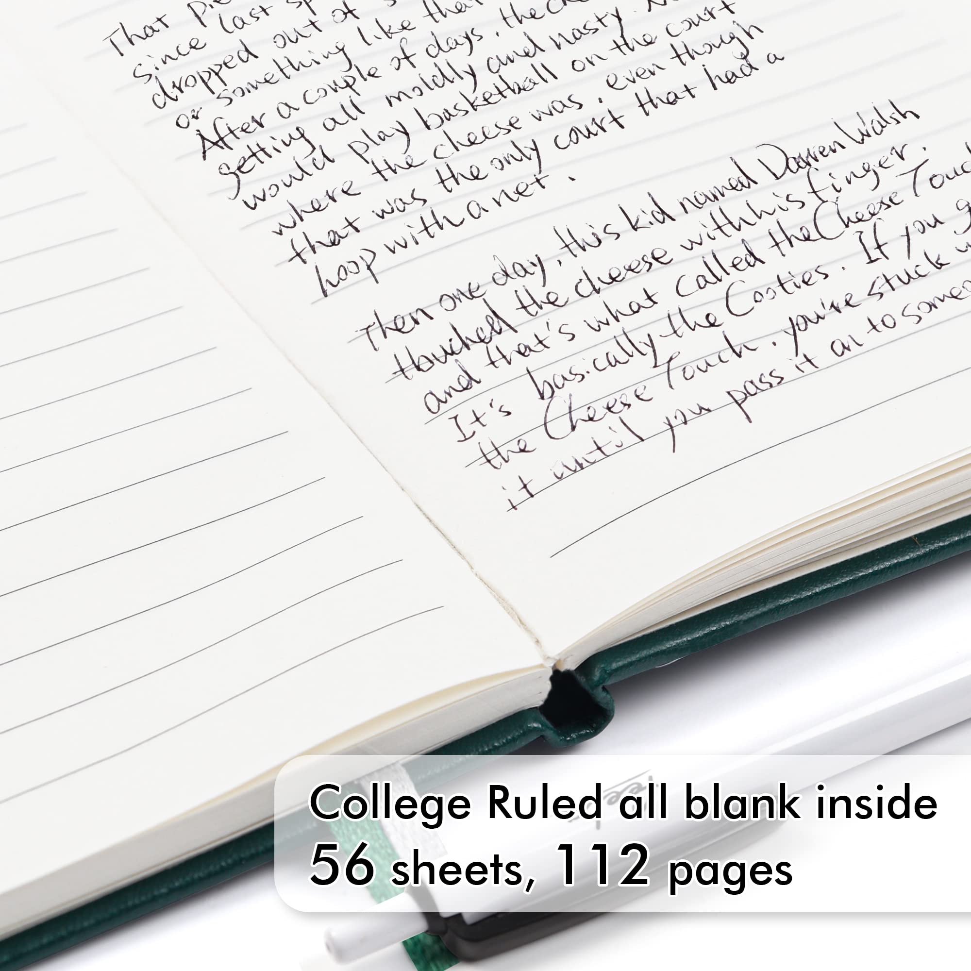 feela 6-Pack Mini Pocket Notebooks - A6 Size 3.5