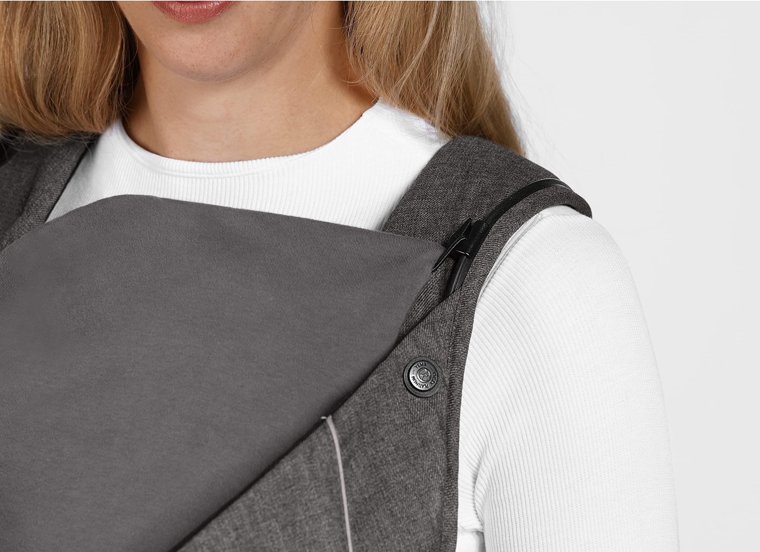 Cybex by KK One Love Collection Yema Baby Carrier - Adjustable & Ergonomic Infant Sling for Newborn to Toddler - Perfect for Hands-Free Parenting, Shopping & Outdoor Adventures