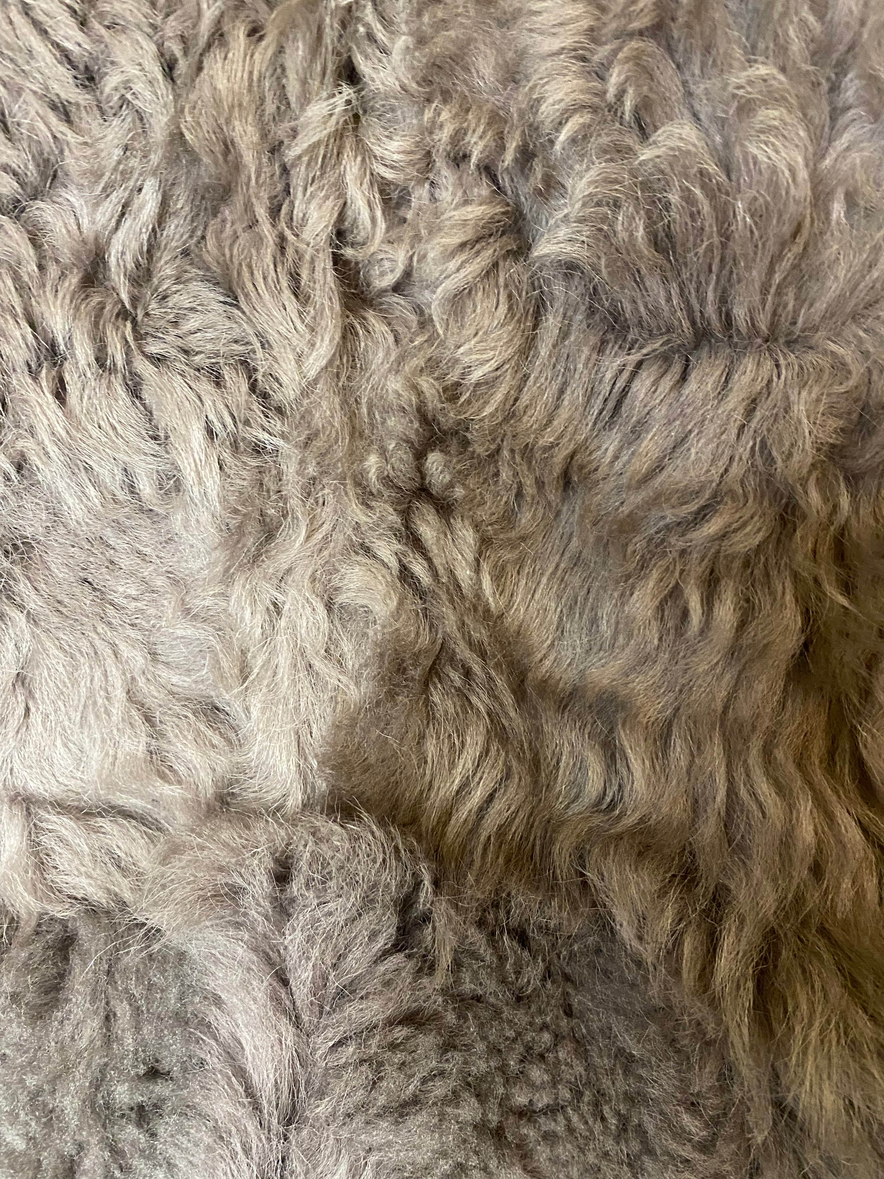 Shearling Collarless Maxi Coat for Women - Warm Winter Long Coat with Faux Fur Lining - Perfect for Cold Weather, Outdoor Activities and Fashionable Layering
