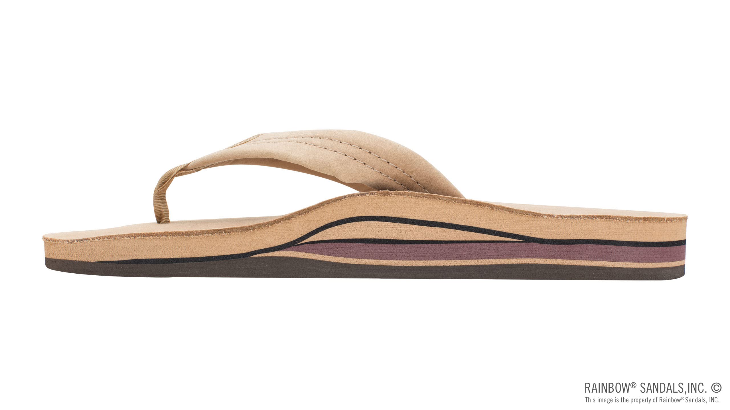Rainbow Sandals Women's Double Layer Premier Leather Sandals with Arch Support - Comfortable & Stylish Flip Flops for Beach, Travel & Everyday Wear