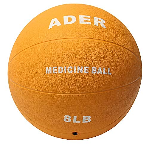 Ader Medicine Ball Set with Rack - Heavy Duty Exercise Equipment for Strength Training, CrossFit, Home Gym & Functional Fitness Workouts