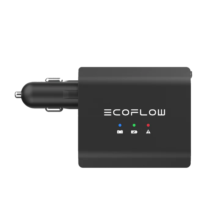 EcoFlow Smart Auto Battery Charger for Portable Power Stations - Fast Charging, Solar Generator Compatible - Perfect for Camping, RV Trips & Emergency Power Backup