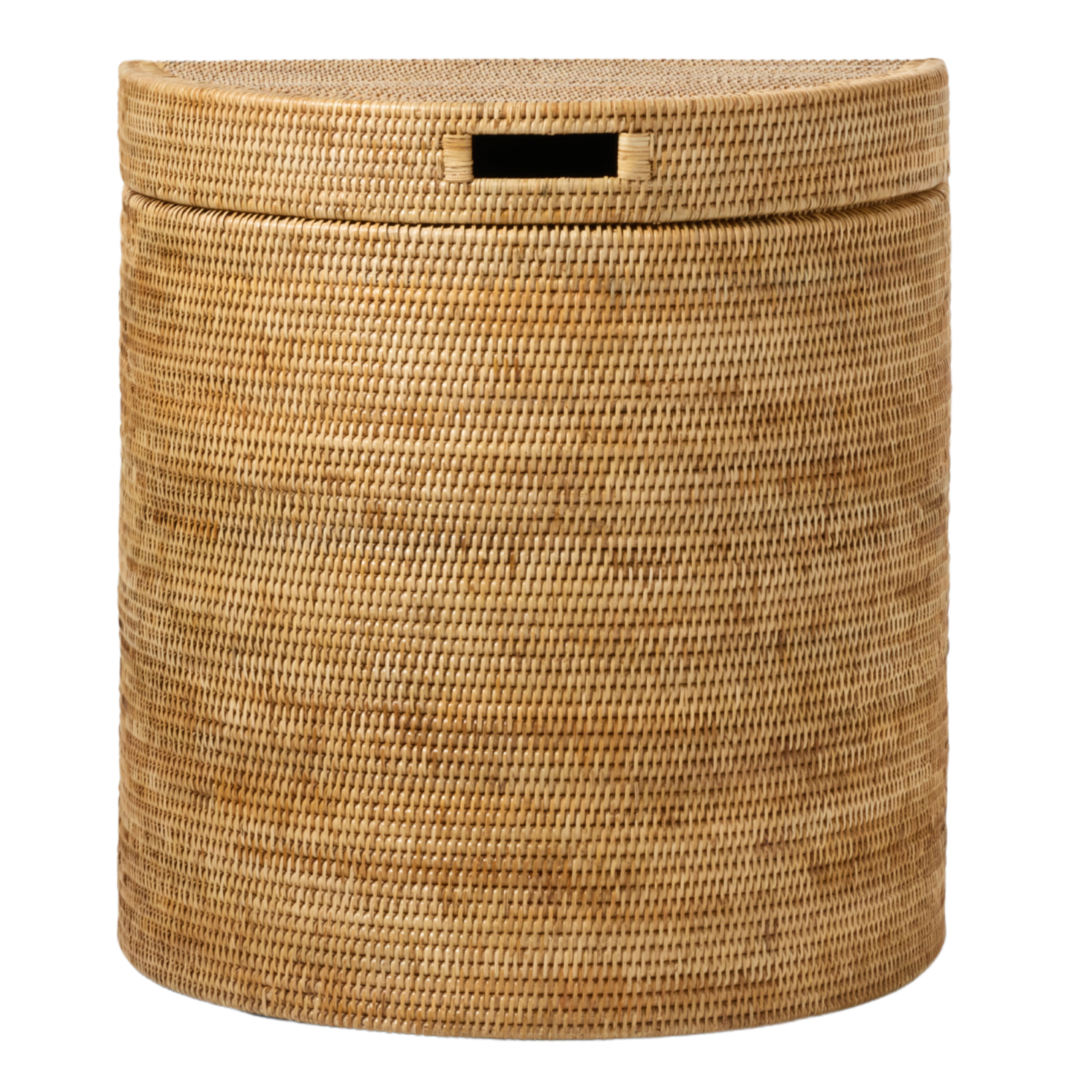 Belek Woven Rattan Laundry Hamper Basket - Stylish Storage for Clothes, Toys & Blankets - Perfect for Bedroom, Bathroom & Nursery Organization