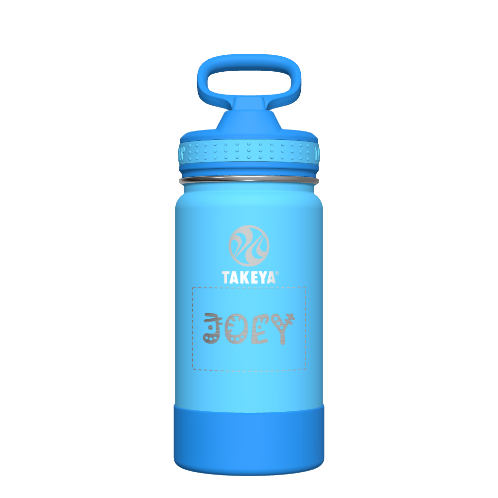Customized Active Kids Water Bottle with Straw Lid - Leakproof & BPA-Free for School, Sports & Outdoor Adventures