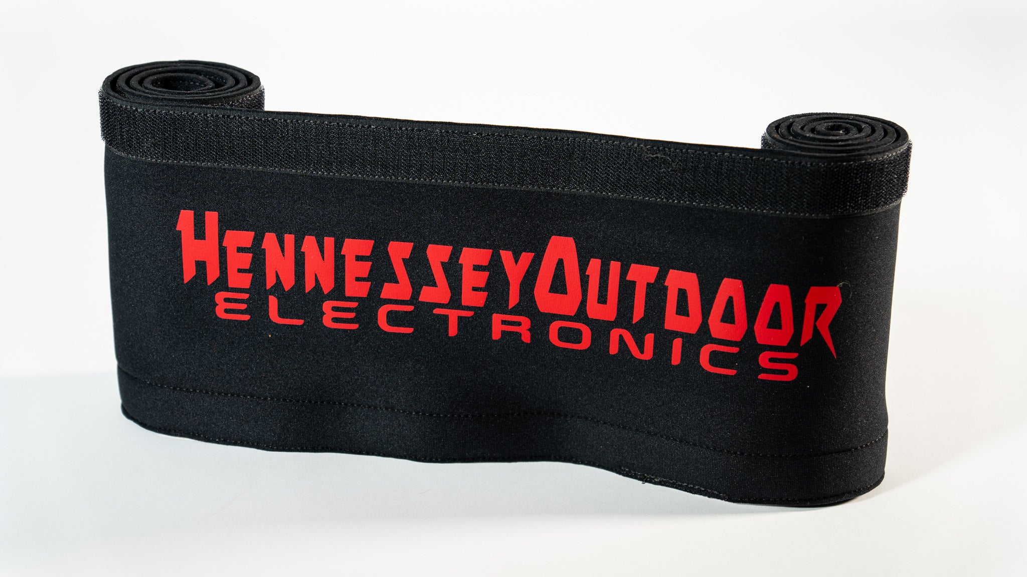 H.O.E TROLLING MOTOR SOCK BLACK W/ RED LETTERING