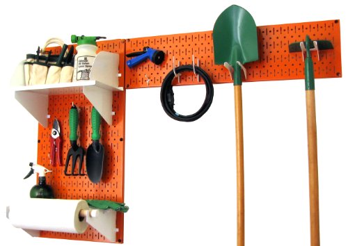 Orange Pegboard White Accessories