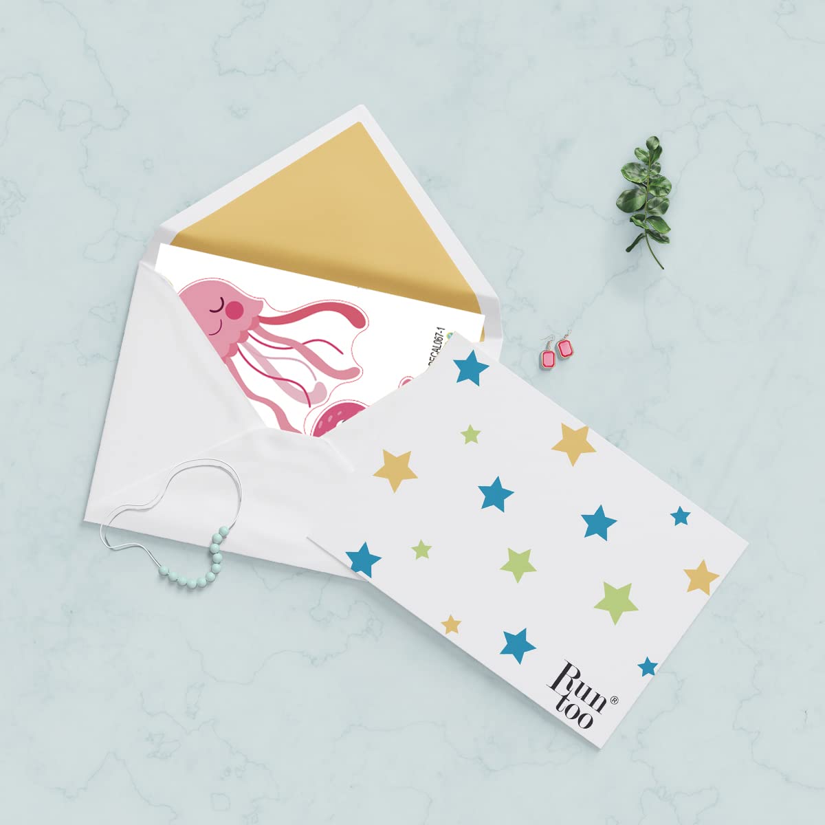Runtoo Under The Sea Wall Stickers - Whale, Fish & Jellyfish Ocean Themed Wall Decals for Bathroom, Kids Bedroom & Baby Nursery Decor - Perfect for Underwater Theme Rooms & Play Areas