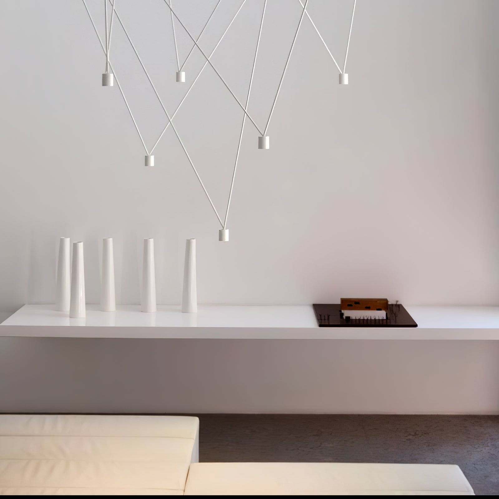 Modern Collection Pendant Lamp - Stylish Hanging Light Fixture for Living Room, Dining Room, Bedroom & Kitchen Decor | Dimmable LED Ceiling Light for Home & Office