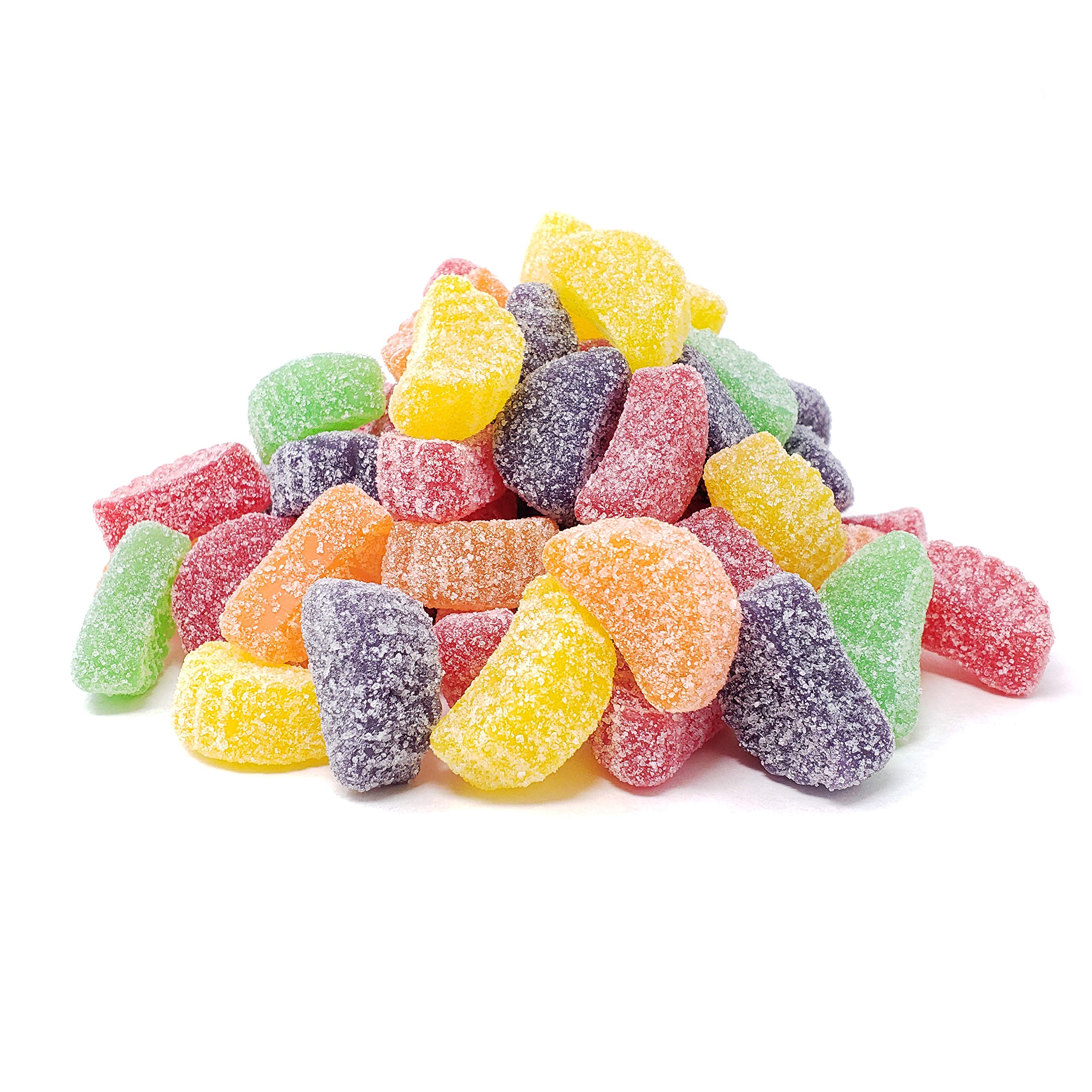 Assorted Fruit Slices Candy - 1 Pound Bulk Candy for Parties, Gifts & Dessert Toppings | Sweet & Tangy Fruit Flavored Candy for Baking, Snacking & Candy Buffets