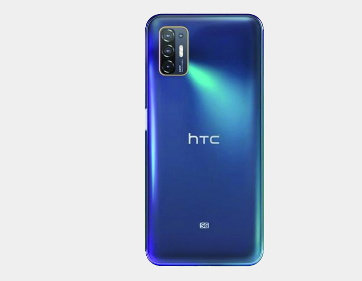 HTC Desire 21 Pro 5G Smartphone - 128GB Storage, 8GB RAM, Dual SIM, GSM Unlocked (Blue) - Perfect for Gaming, Streaming & Business Use