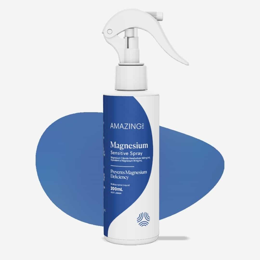 Best Magnesium Oil Spray for Sensitive Skin - Lightweight, Non-Greasy Formula for Muscle Relaxation & Better Sleep