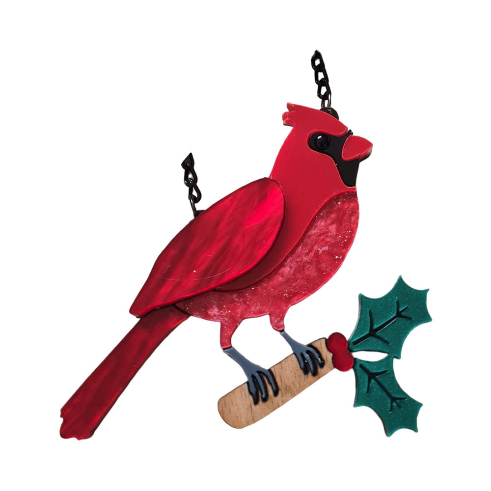 Cherryloco Jewelry Cardinal Necklace - Elegant Bird Pendant for Women | Perfect Gift for Birthdays, Anniversaries & Special Occasions | Ideal for Layering or Everyday Wear