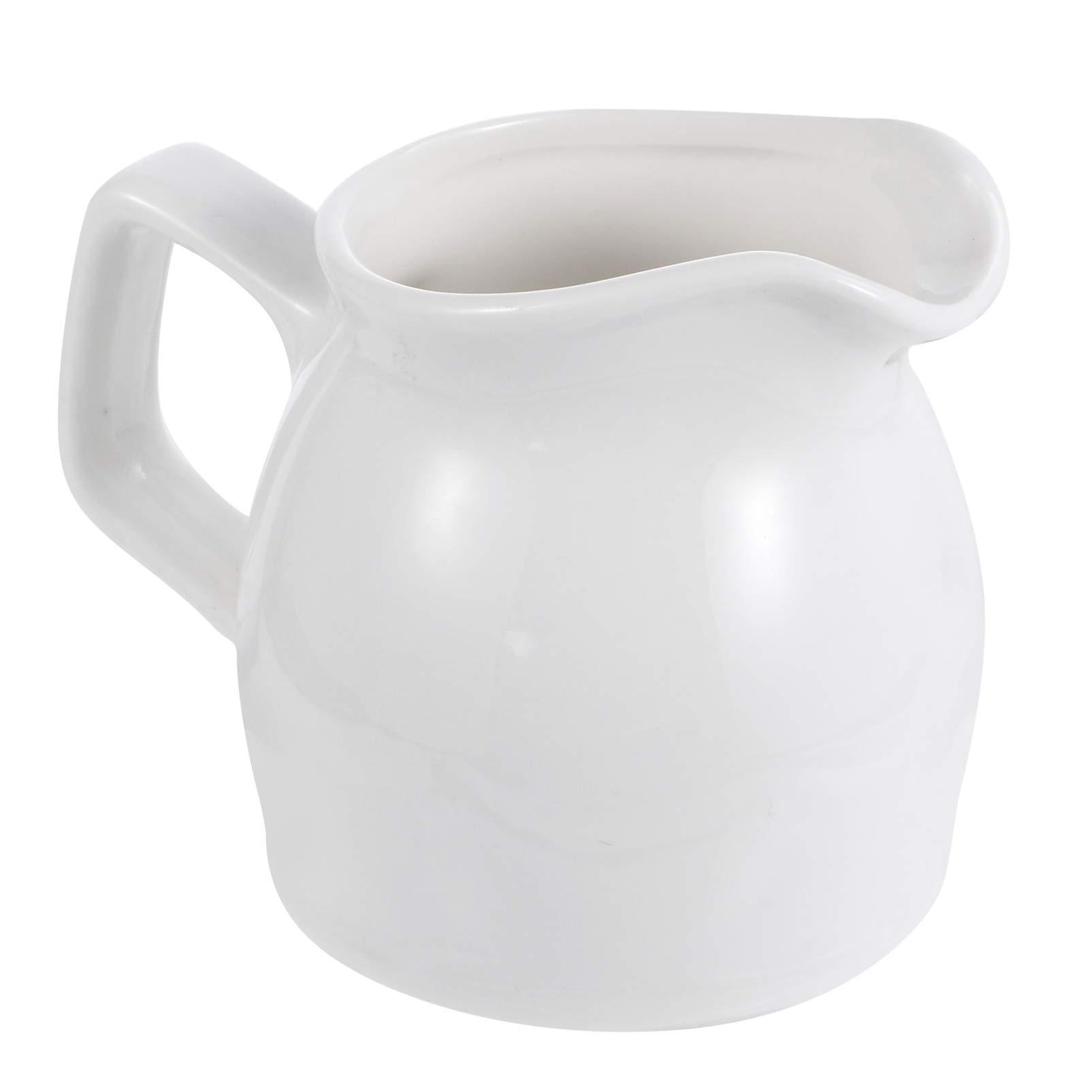 DOITOOL 190ml Ceramic Milk Frother Pitcher - Espresso Latte Art Cup, Coffee Creamer & Syrup Pitcher for Home Baristas - Perfect for Cappuccino, Latte & Hot Chocolate Making