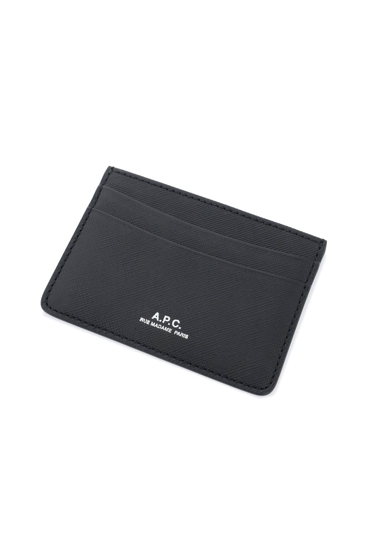 APC Andre Leather Card Holder - Slim RFID Blocking Wallet for Men & Women | Perfect for Travel, Business & Everyday Use