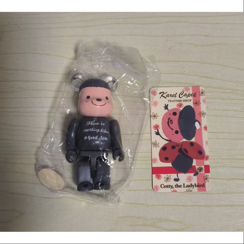 Bearbrick Series 21 Secret Cotty Ladybirl 100% Collectible Vinyl Art Toy - Limited Edition Japanese Designer Figure for Display & Investment - Perfect for Home Decor, Office Collection, and Anime Fans Gift