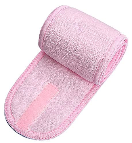Winkelen Women's Facial Sponges & Makeup Brush Set - Reusable Face Cleansing Puff, Headband & 2 Sponges (Multi-Color) for Daily Skincare & Makeup Removal