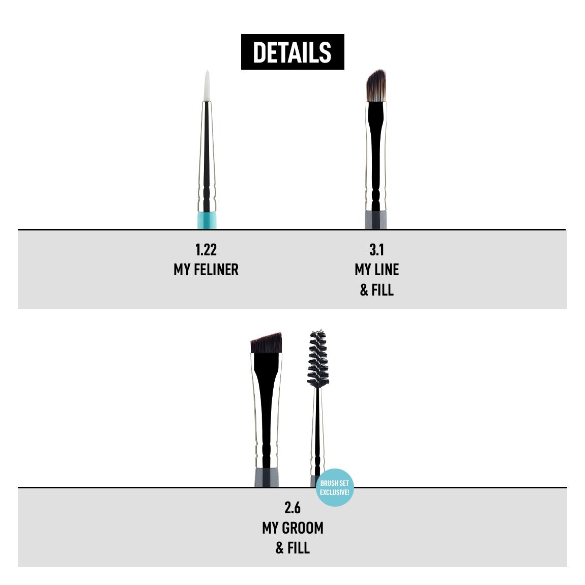 Professional Complete Makeup Brush Set - 12 Piece Vegan & Cruelty-Free Cosmetics Brushes for Foundation, Blending, Contouring - Perfect for Makeup Artists & Beginners | Home, Travel, Salon Use