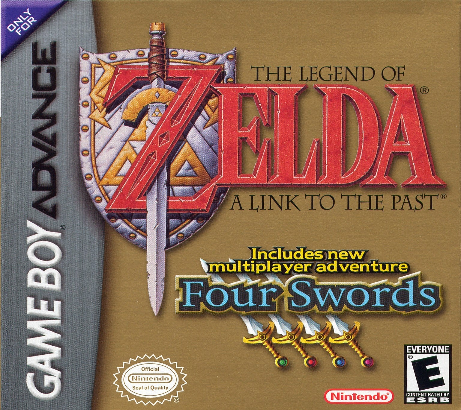 The Legend of Zelda: A Link to the Past & Four Swords - Classic Nintendo Adventure Game for Switch & GBA | Perfect for Retro Gaming Fans & Zelda Collectors