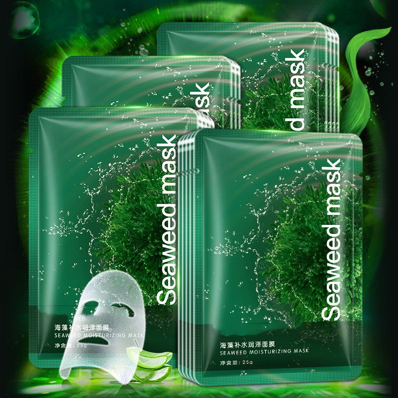 Hydrating Seaweed Facial Mask for Glowing Skin - Deep Moisturizing & Nourishing Skin Care - Perfect for Daily Hydration & Spa Nights