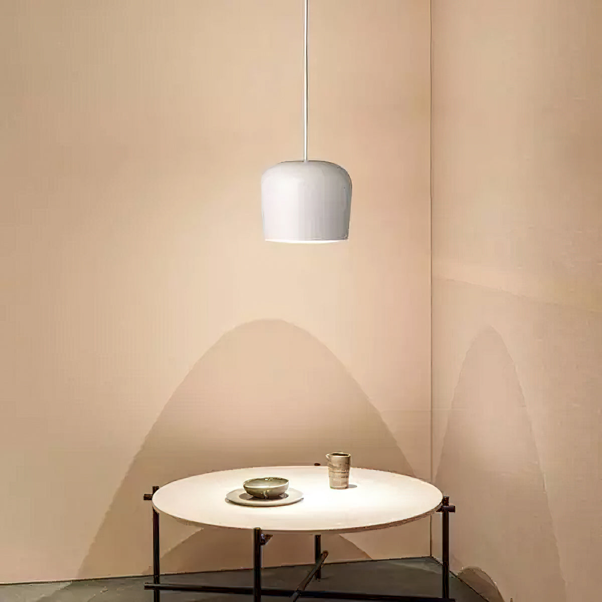 Modern Minimalist Aim Pendant Lamp - Adjustable Hanging Light Fixture for Kitchen Island, Dining Room, Bedroom & Living Room Decor
