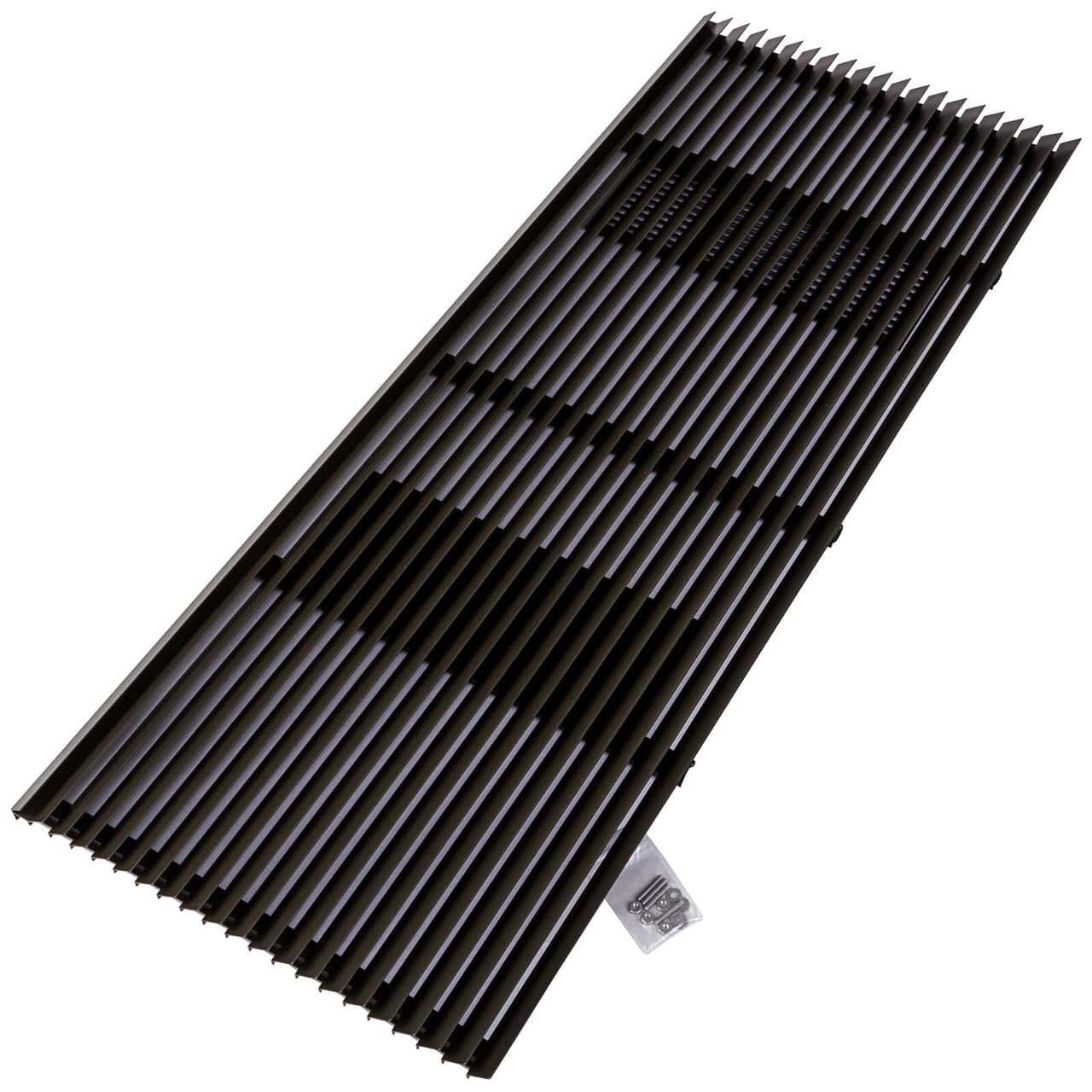 Amana AGK01DB Architectural Aluminum Grille - Dark Bronze Baked Enamel Finish Wall Sleeve for HVAC Ventilation & Home Decor