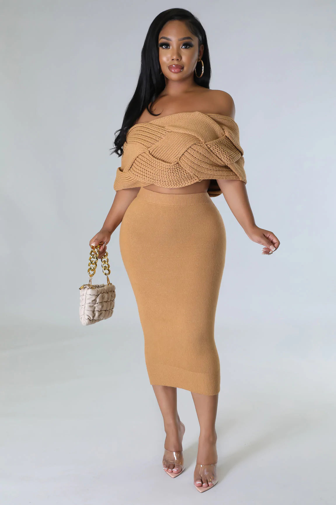 Jackie Skirt Set for Women - Trendy Summer Outfit with Matching Top | Perfect for Casual Wear, Beach Vacation & Date Night
