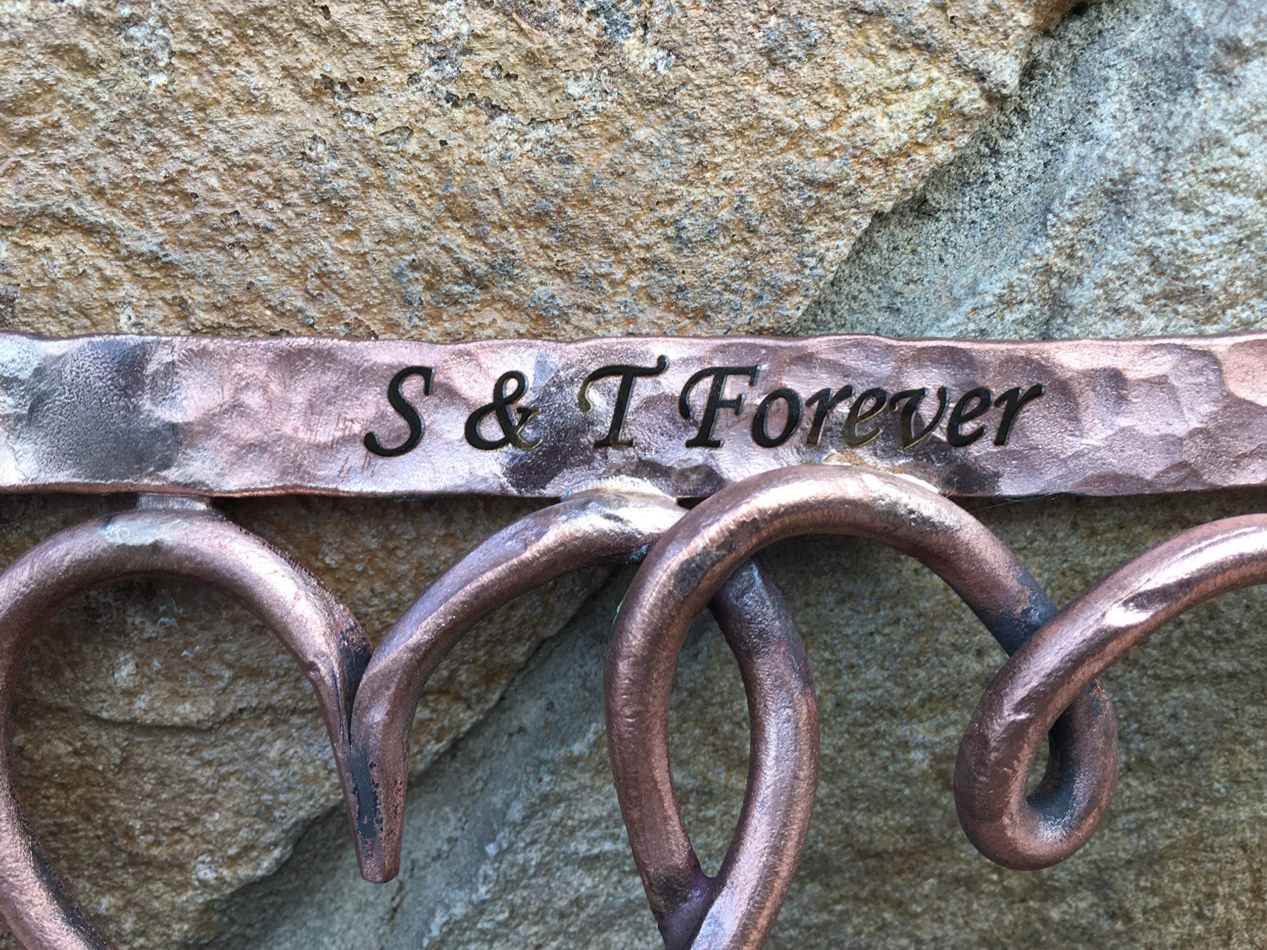 Handmade Copper Heart Frame - Romantic 7th Anniversary Gift for Him, Unique Copper Decor for Home & Office - Perfect for Weddings, Anniversaries & Special Occasions