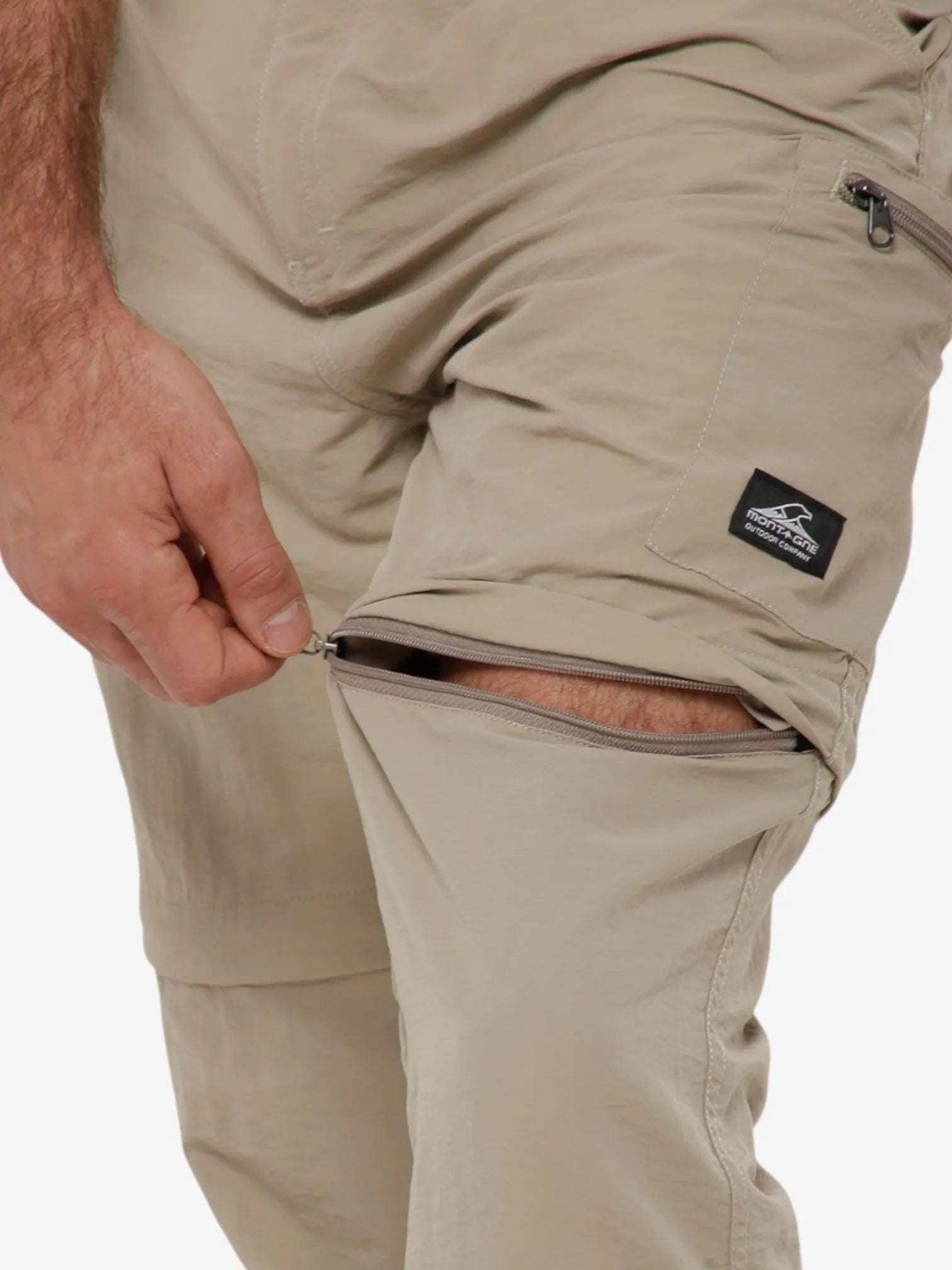 Sherpa Mountain Pants with Detachable Zipper for Trekking & Hiking - Comfortable Outdoor Adventure Pants for Men & Women - Perfect for Camping, Climbing & Travel