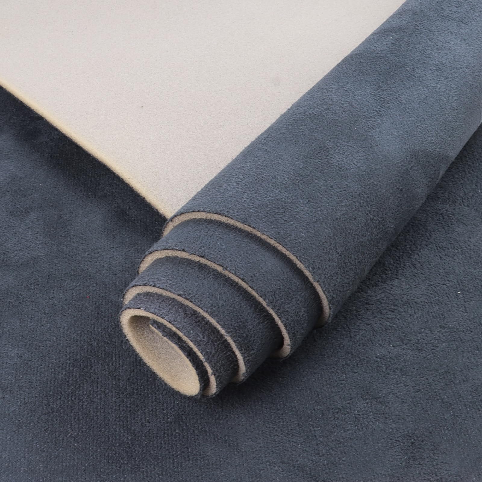 Premium Charcoal Suede Headliner Fabric 144