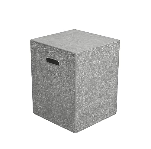 Square Travertine- Light Grey