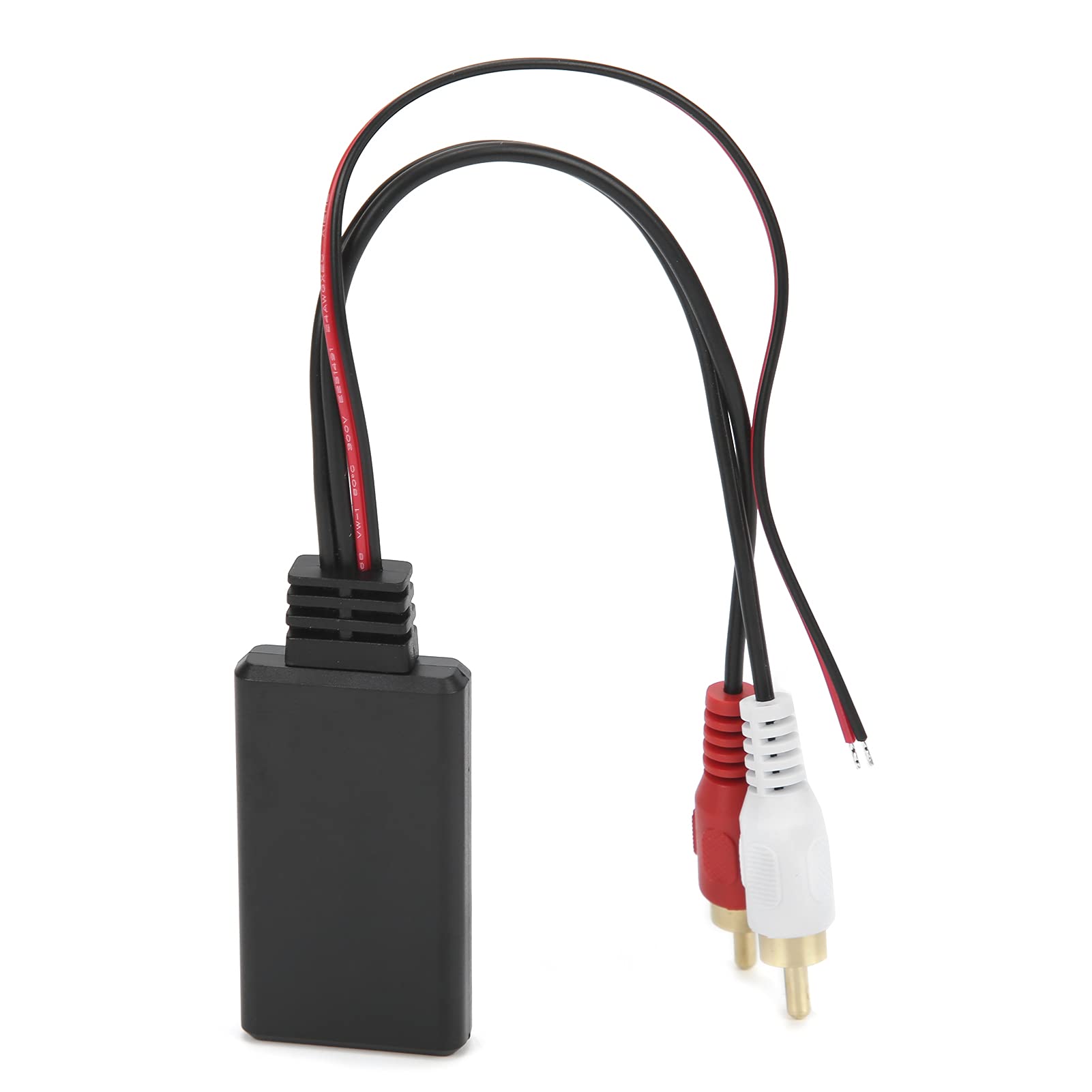 Fydun 5.0 Wireless RCA Adapter for Car Audio - Flexible Bluetooth Cable Compatible with Kenwood & Other Car Stereos | Portable Music Streaming for Road Trips & Commuting