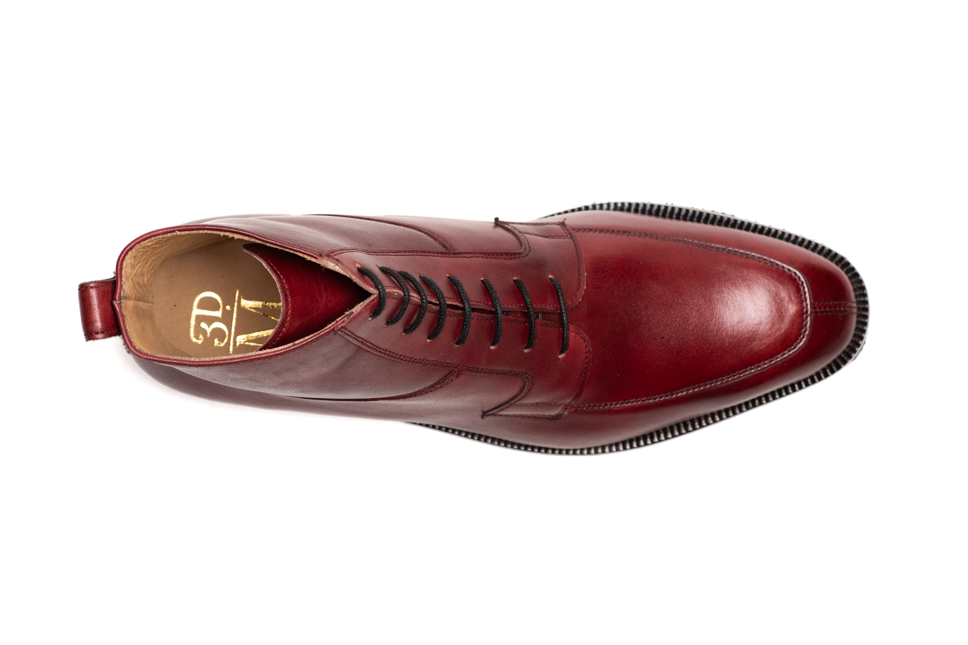 Stylish Dark Oxblood Derby Boots for Women - Perfect for Casual Wear, Work & Outdoor Activities