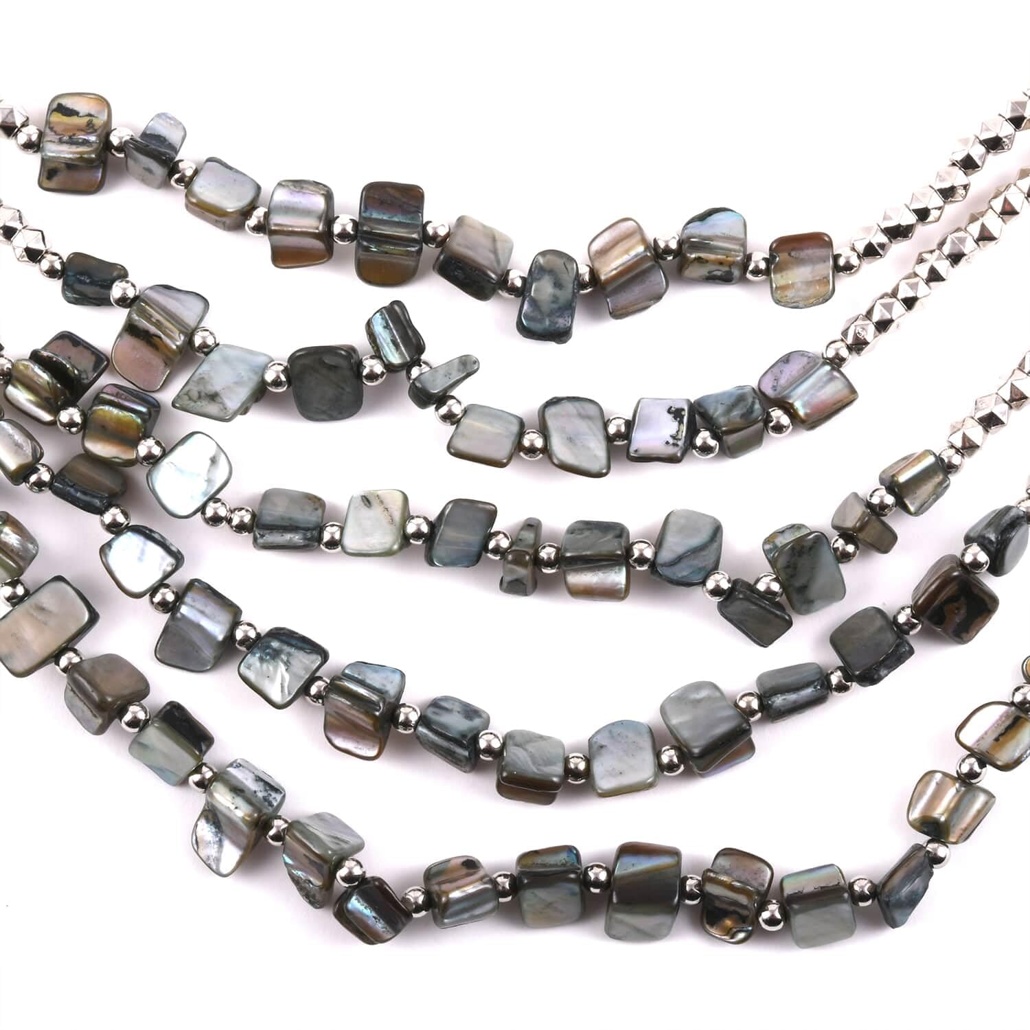 Shop LC Seed Bead Therapy Multi-Strand Layered Choker Necklace for Women | 24