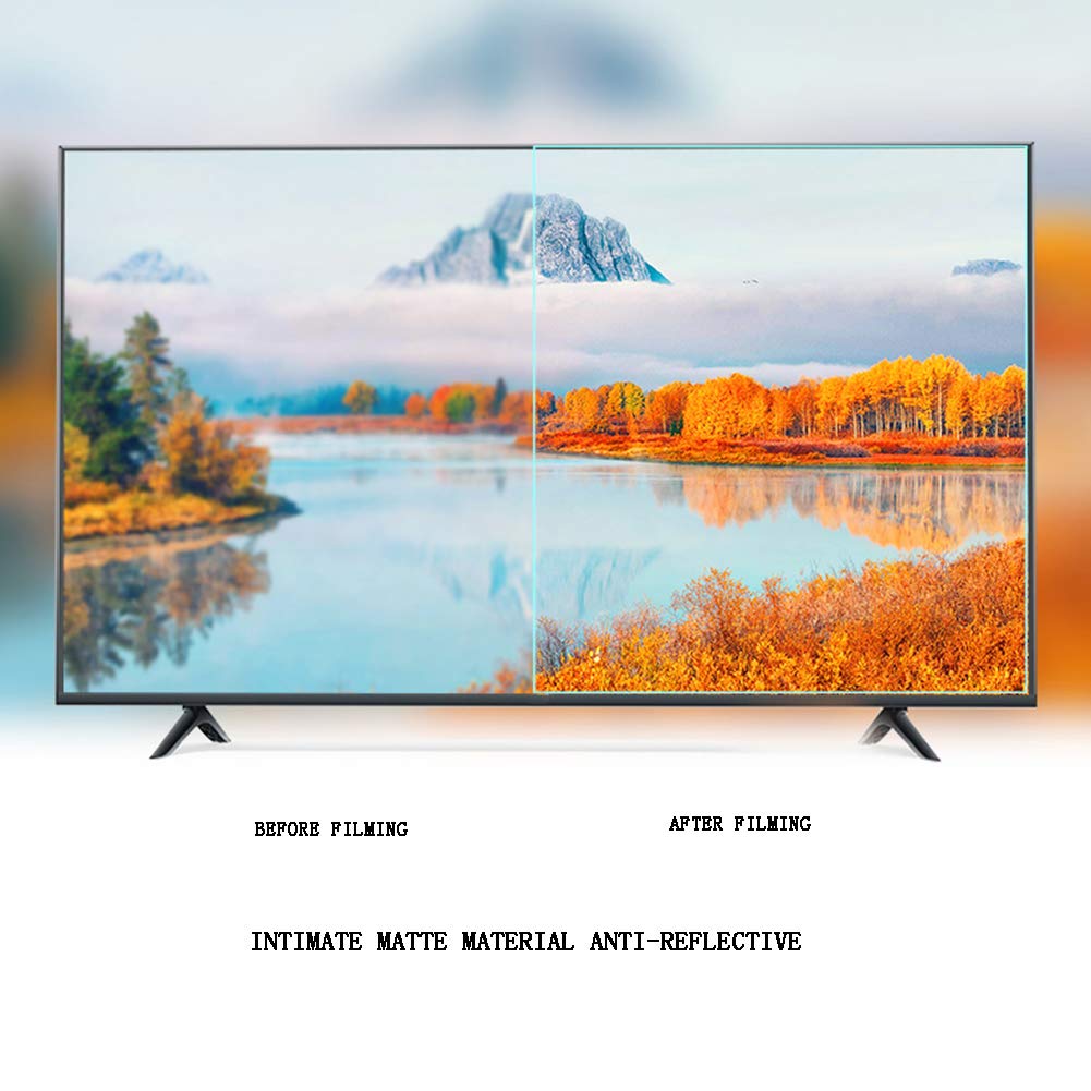 AIZYR Anti-Blue Light TV Screen Protector 52inch - Reduce Eye Strain for LCD/LED/OLED TVs - Home & Office Use