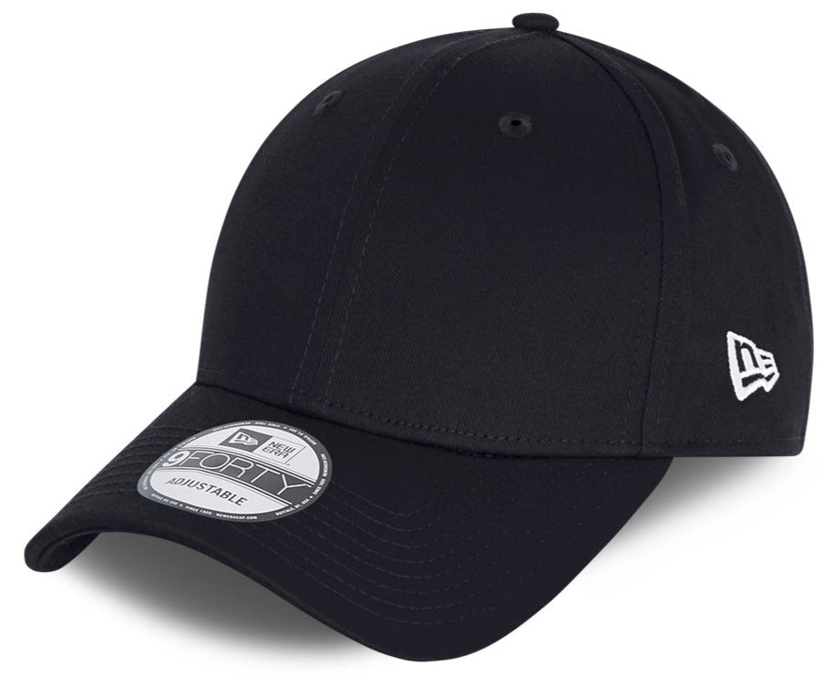 New Era 940 Basic Adjustable Navy Baseball Cap for Men & Women - Classic Cotton Snapback Hat for Sports, Outdoor & Casual Wear