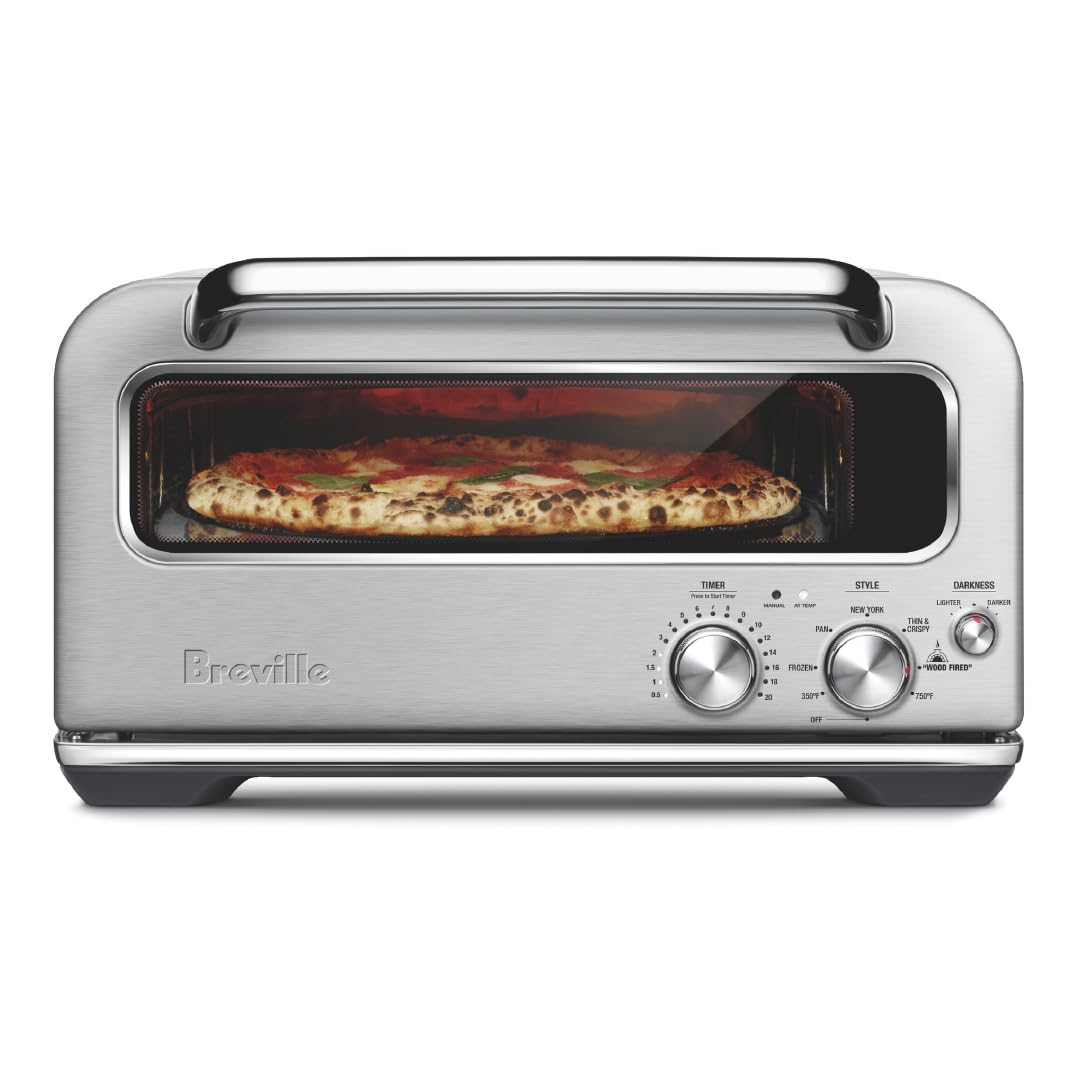 Breville Smart Oven Pizzaiolo BPZ820BSS - Stainless Steel Countertop Pizza Oven for Home, Restaurant & Outdoor Use