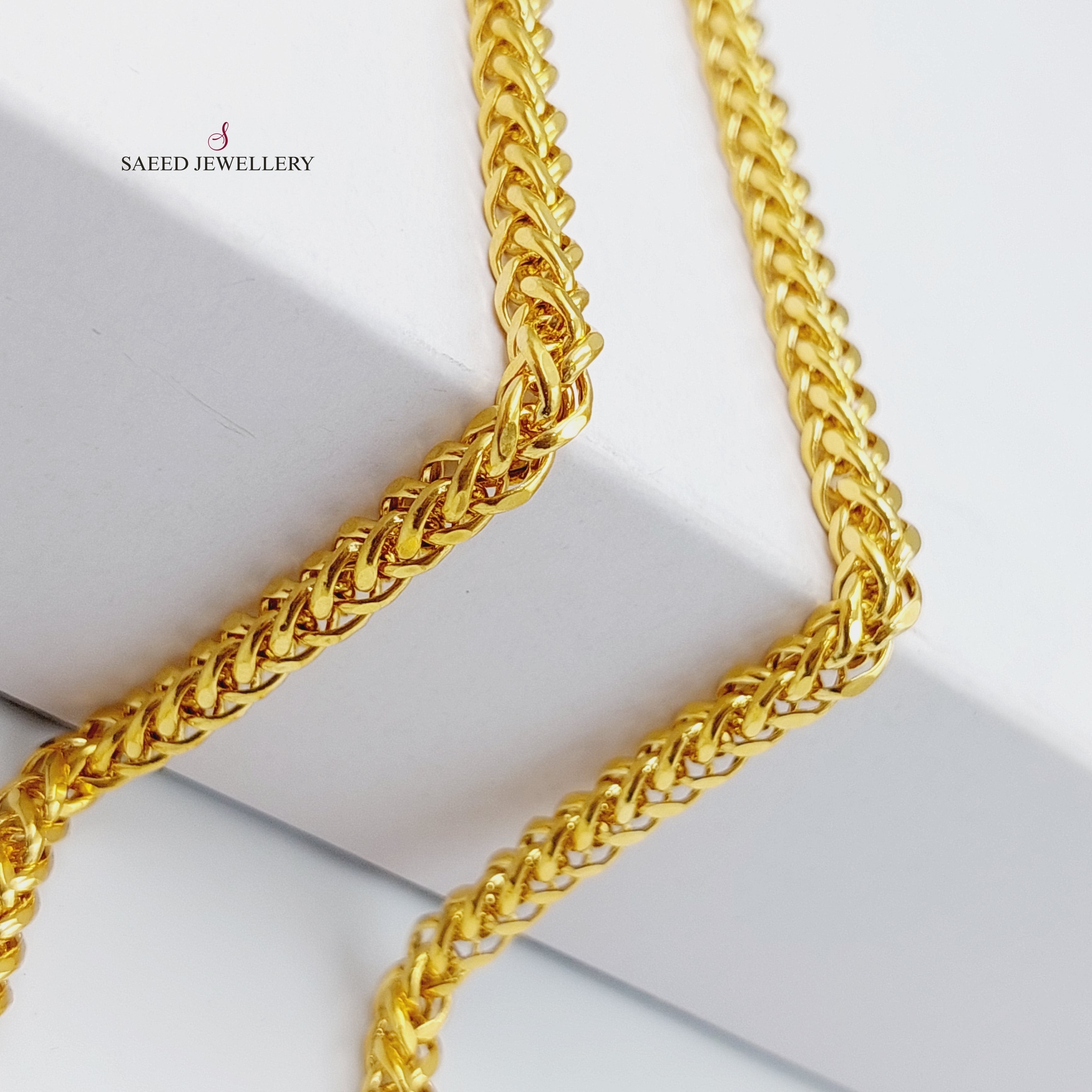 50cm Franco Bold Chain Necklace for Women - Stainless Steel Cuban Link Choker - Trendy Layered Jewelry for Casual & Party Outfits