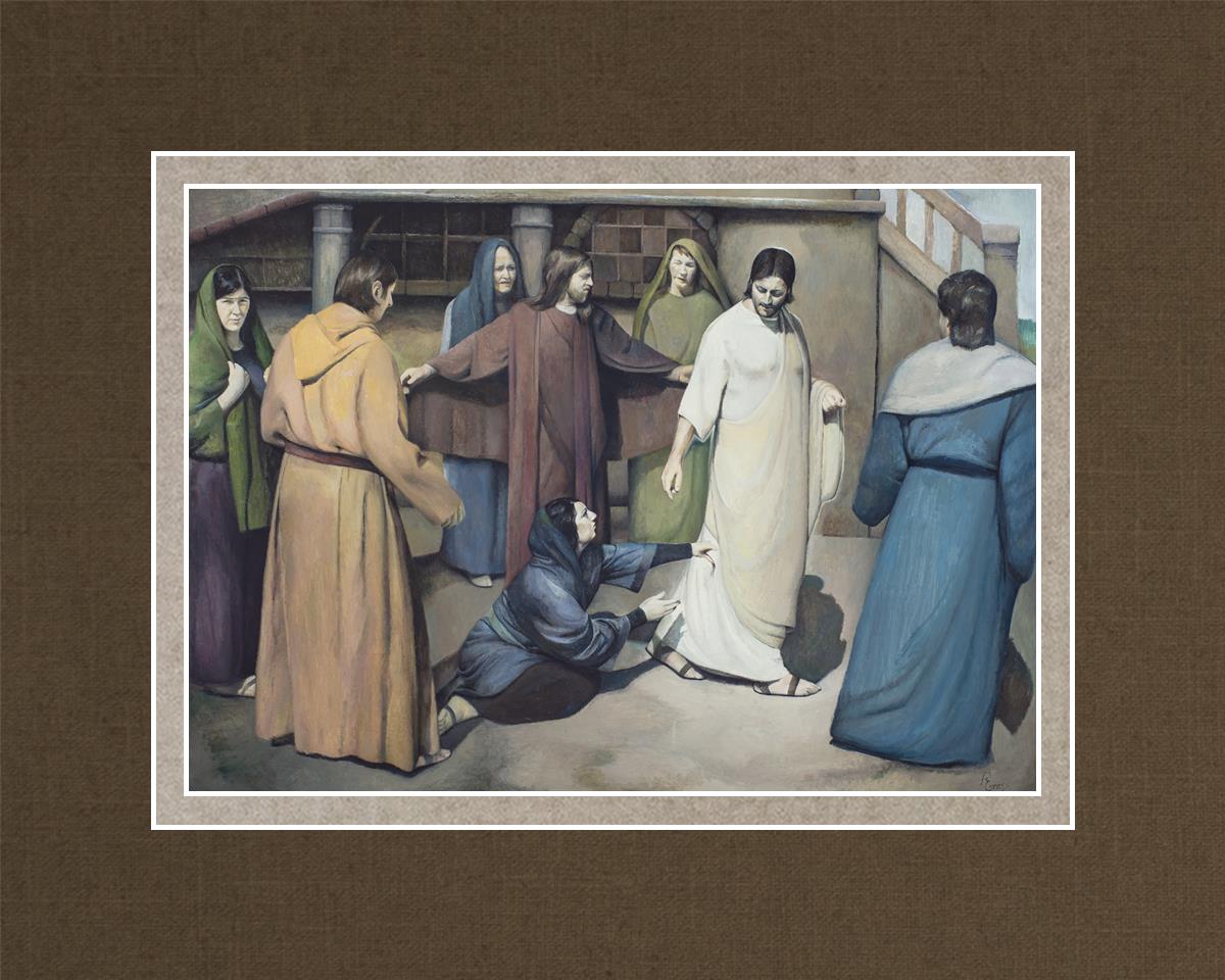 Jesus Healed the Sick by Touching His Garment - Biblical Story for Sunday School Lessons & Christian Faith Inspiration