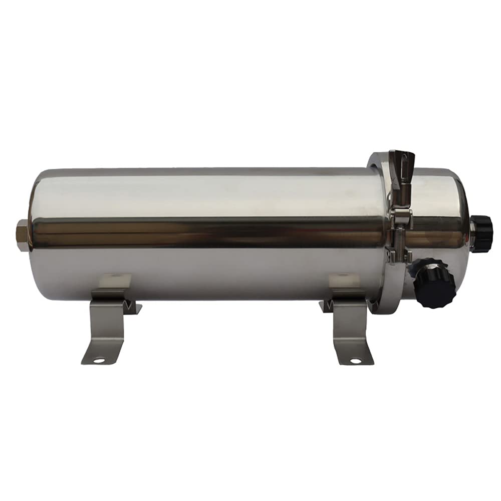 INTSUPERMAI Stainless Steel Ultrafiltration Membrane Water Filter - PVDF Washable Ultrafiltration System 2000L/H for Home & Industrial Water Purification | Perfect for Drinking Water, Aquariums, and Commercial Filtration