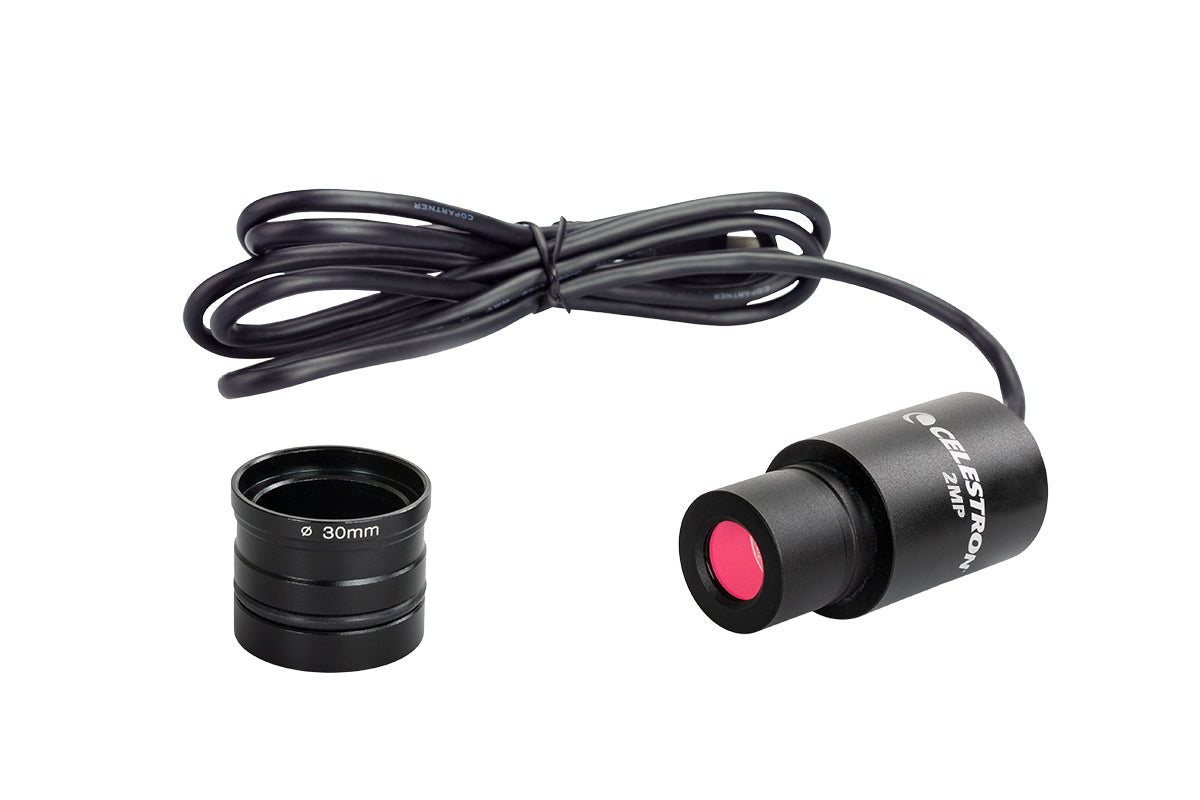 2MP Digital Microscope Imager with USB Connection - 200x Magnification for Coin Collecting, Jewelry Inspection & PCB Repair | HD Portable Microscope Camera for Adults & Kids