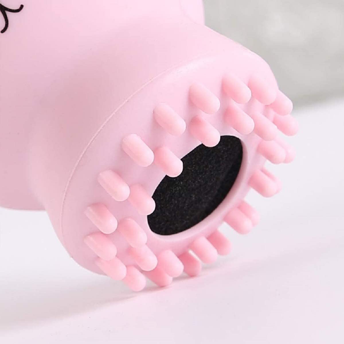 HENIJ 1PC Silicone Cleaning Brush - Cute Octopus Facial Scrubber for Deep Cleansing & Exfoliation | Gentle Skin Care Tool for Makeup Removal & Blackhead Cleaning