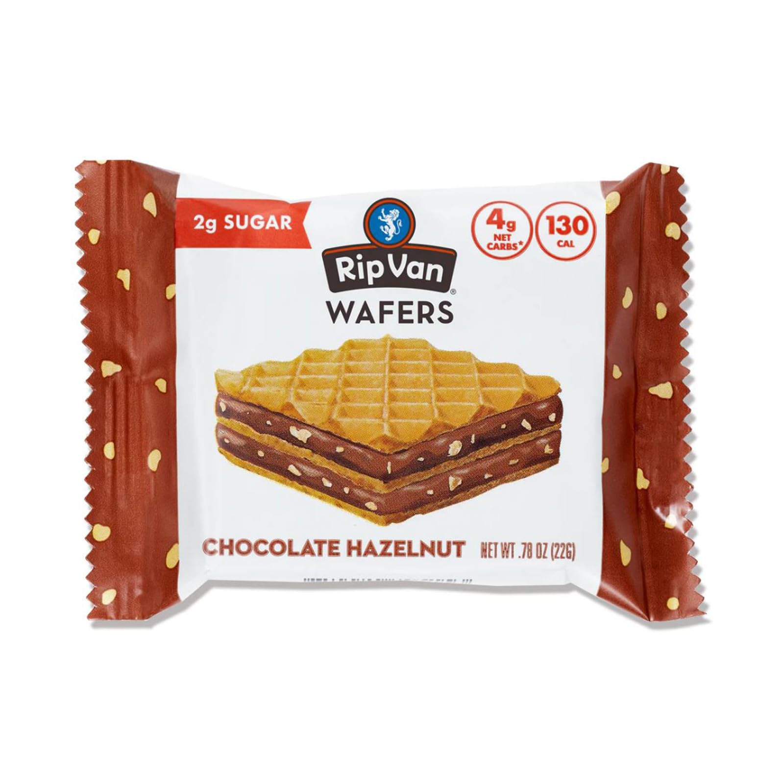 Premium Chocolate Hazelnut Wafers - Crunchy Biscuit Cookies with Rich Cocoa & Nutty Flavor - Perfect for Snacking, Gifts & Coffee Pairing