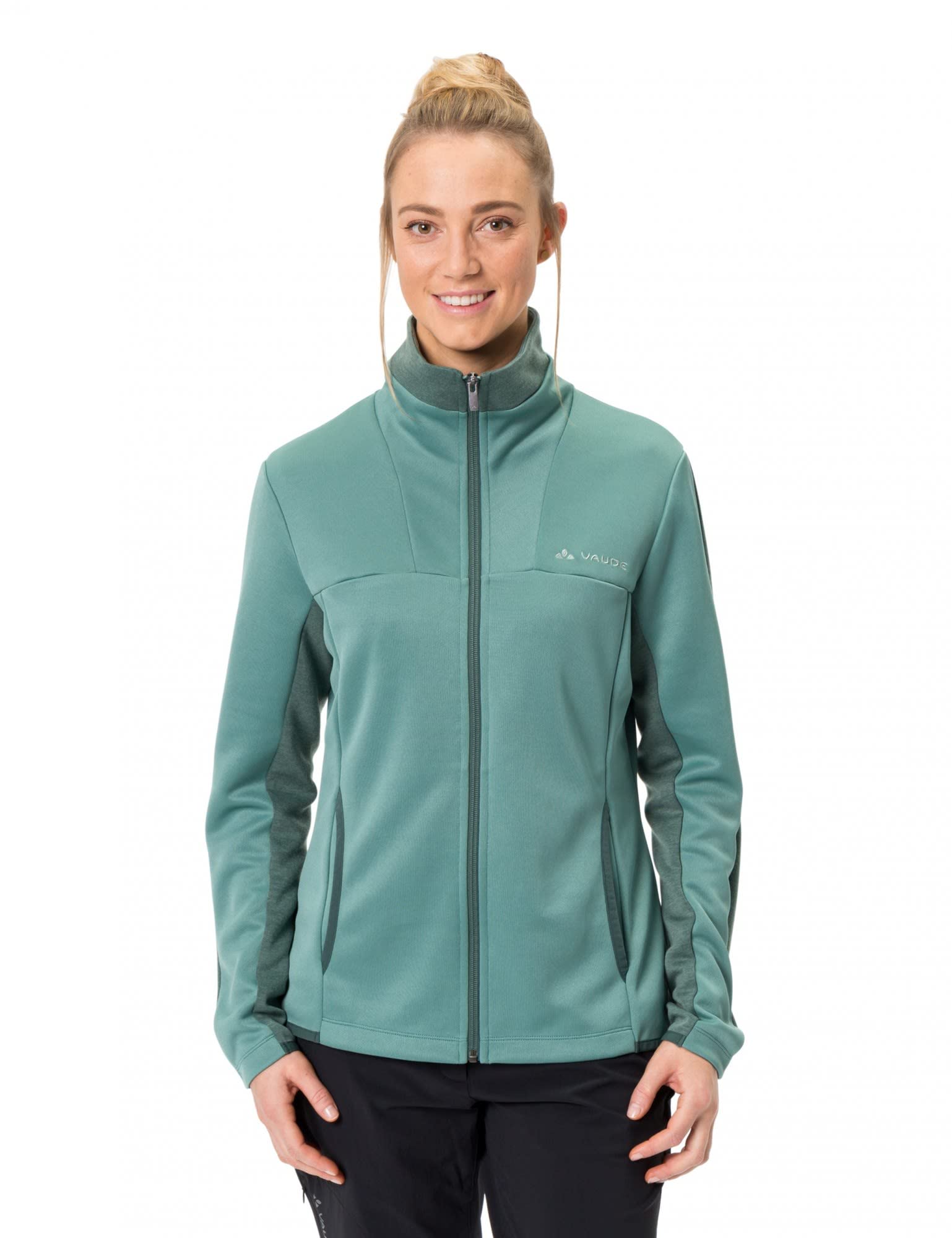 VAUDE Women's Wo Neyland Stretch Fleece Jacket - Lightweight Warm Winter Outerwear for Hiking, Camping & Outdoor Activities