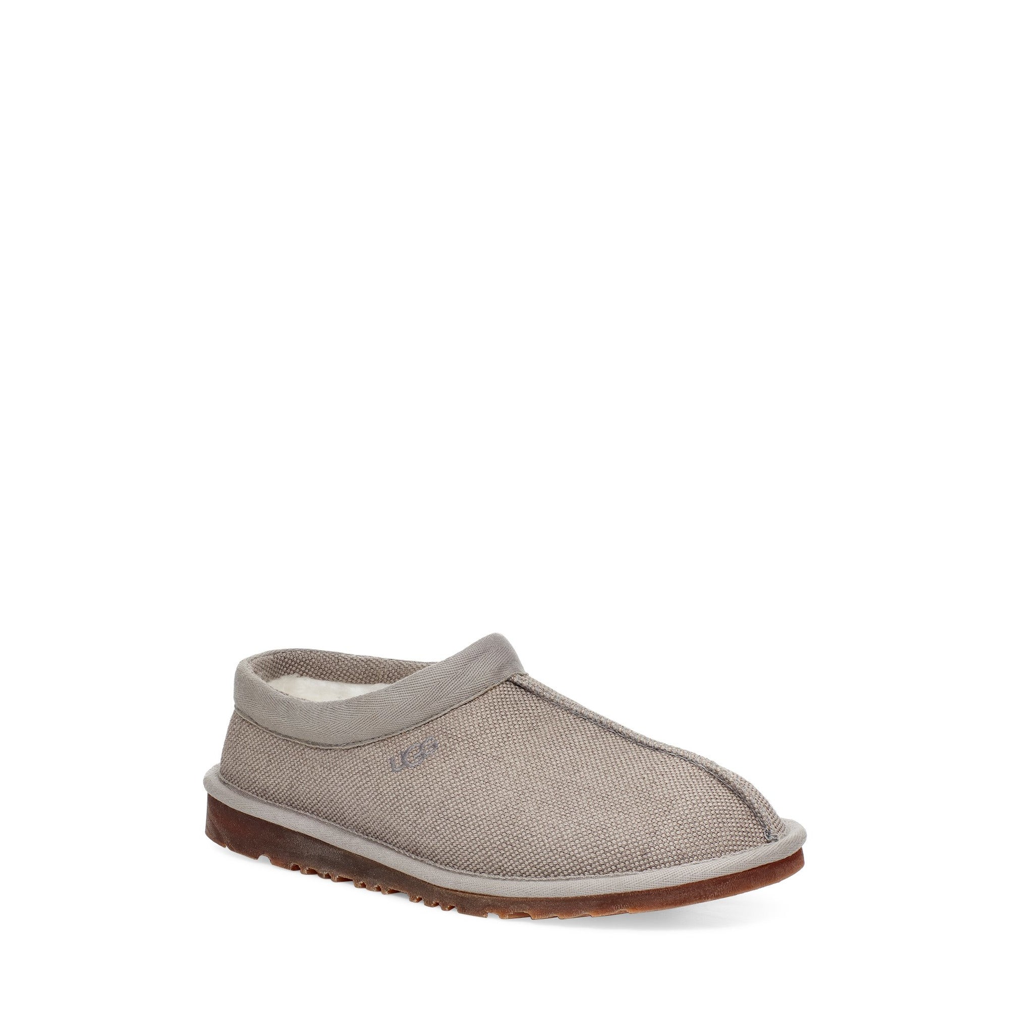 UGG Men's Tasman Natural Slipper - Comfortable Wool Slippers for Men in Wheat Brown | Indoor/Outdoor House Shoes for Relaxing at Home