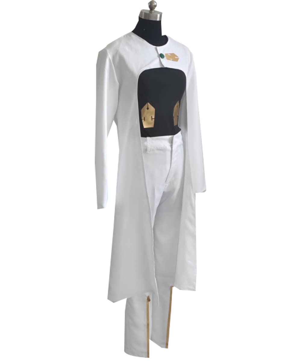 Anime Cosplay Rohan Kishibe Costume Set - Cloak, T-Shirt, Pants & Gloves for Men & Women | Perfect for Halloween Parties, Comic Con & Cosplay Events