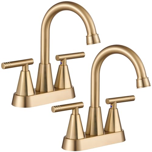 D - Brushed Gold X 2